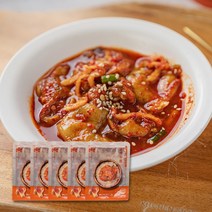 국내산 통영 멍게무침 밥 반찬 한끼 팩포장, 5팩, 100g