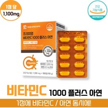 방고집 대웅생명과학 수용성 비타민 C 씨 시 산화 아연 히드록시프로필메틸 결정 셀룰로스 스테아린산 마그네슘, 1박스(100일분)