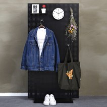 타공판 스탠드 L, 화이트(센터형), 1개