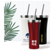 스텐텀블러 콜드컵 빨대텀블러 보온보냉 미니 대용량 텀블러 기념품 각인 대량주문, 인쇄 O, 포장 O