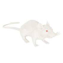 파티짱 대형 쥐 모형 (화이트) 할로윈 파티 용품