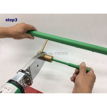 파이프 용접기 파이프 융착기 배관 용접기무료 배송 PPR 수도관 수리 도구 누출 및 구멍 7mm 플라스틱 파, 한개옵션0, 한개옵션0