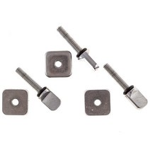 전문 서핑 보드 크루즈 요트 액세서리 방향타 특수 손 나사 M4x19mm 스테인레스 스틸 316 소재 3 세트, [01] Silver
