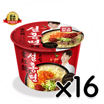설홍면 큰컵용기라면 박수홍 펀스토랑 우승상품 110g 16개입 1박스