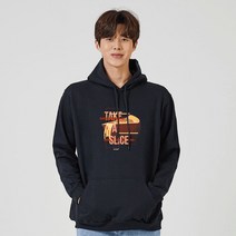 피자 take a slice pizza 영자신문 레터링 맨투맨