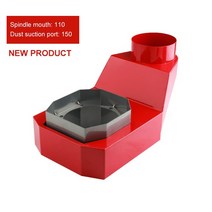 목공집진기 CNC 밀링 머신 9KW 자동 공구 교환 스핀들 더스트 커버 컬렉션 브러시 우드 조각 먼지 제거, 8.150 single new