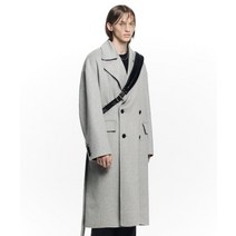 [빠른출고]/메종미네드 [무료반품] HANDMADE OVERSIZED DOUBLE COAT GREY