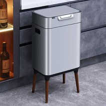 진공 밀폐 음쓰통 스텐 음식물쓰레기통 가정용 18L 20L 26L 30L