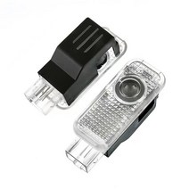 광고 A3 TT R8 4Pcs Led 프로젝터 램프 자동차 문 환영 빛 장식 액세서리, 한개옵션1, 19 For Audi Sport