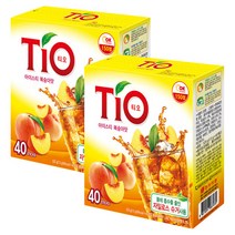 동서식품 티오 아이스티 복숭아맛 80T(40T x 2개)_m, 상세페이지 참조