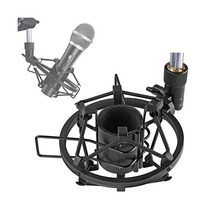 흡수 진동 소음을 위한 폼 윈드스크린이 장착된 SUNMON ATR2100x-USB 마이크 충격 마운트 홀더 ATR2100-USB 다이내믹 마이크에 적합한 팝 필터, Shock Mount