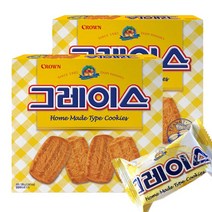 크라운 그레이스 298g x 2각(28입)(박스안심포장) 쿠키 크래커 비스킷, 상세페이지 참조, 상세페이지 참조, 상세페이지 참조