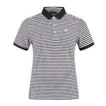 아날도바시니 남성용 스트라이프 반팔 골프셔츠 AB3BMTS3003