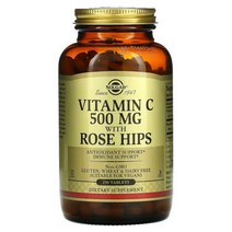 솔가 로즈힙비타민C 500mg250정 비타민씨 비타민시 메가도스 아스코르브산 아스코르빈산, 1개, 기본