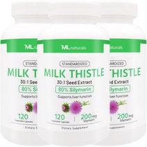마이라이프 내추럴스 밀크씨슬, 120정, 3병