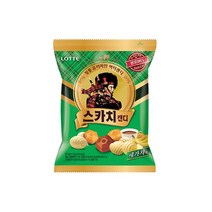 롯데 스카치 세가지 317g 발효버터 사무실간식 탕비실사탕 유아간식 군것질 졸음방지, 23개
