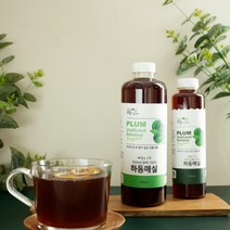 하동 매실 매실청 소화에좋은차 매실액, 하동 매실원액 900ml 2병