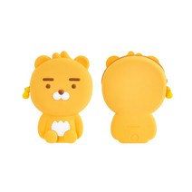 카카오프렌즈 리틀프렌즈 실리콘 스탠딩 파우치 (라이언 어피치)