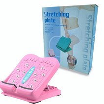 팻 바이크 펫 자전거 출퇴근 용 Stretch Oblique Pedal Thin Calf Presser Foot Massage Fitness Yoga Equi, 01 Pink
