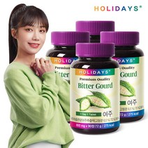 홀리데이즈 100% 국내산 고함량 여주 x 4병 (총12개월분), 선택완료, 단품없음