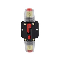 30a 40a 50a 60a 80a 100a 125a 150a 12v24v48v dc 재설정 가능 회로 차단기 자동차 해양 보트 요트 rv 퓨즈 홀더 보호