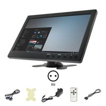 후석모니터 뒷자석 차량용 모니터 호환 101 인치 자동차 Hdmi VGA TV용 휴대용 PC 디스플레이 홈 보안 시스템 백업 카메라용 LCD 컬러 스크린, 101EU