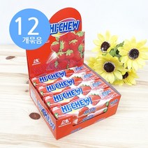모리나가 하이츄 딸기맛, 57g, 12개