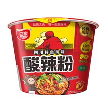 하이푸드 중국식품 바이쟈 솬라펀 산라탕면 (컵) 105g, 1개