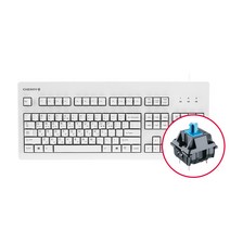 CHERRY Classic G80-3000 기계식 키보드 라이트그레이 청축