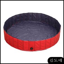 KP 접이식 더울때 풀장 욕조 펫욕조 강아지욕조 애견풀장 목욕통 강아지수영장 접이식애견욕조, KDM 소형(30x10)_블루