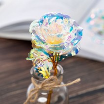 24K 골드 어버이날 장모님 선물 카네이션 금장미 스승의날 생신 선물 여자친구 기념일 생일 금꽃, 1. 24K 도금 밝은 골드