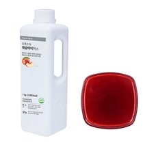 냉장 솜 프룻스타 복숭아베이스 1kg / 일반종이박스 포장