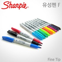샤피 유성 네임펜 파인팁 1mm 낱개, 1개, 서프