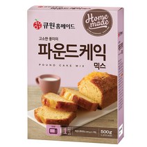 큐원 고소한 풍미의 파운드케익믹스 500g 오븐용 _상온, 단품