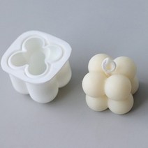 향초만들기3D 큐브 실리콘 양초 금형 작은 둥근 공 크리스탈 에폭시 DIY 공예 만들기 도구 비누 수제 장, 02 S