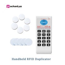 현관키 공용 RF 열쇠 복제 도구 카드 리더 복사기 주파수 확인 필수 휴대용 rfid nfc 125khz t5577 writer 13.56mhz uid 스마트 칩 키 기, 패키지