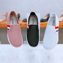 제이시 여자 가벼운 봄 슬립온 메쉬 3cm K017 발편한