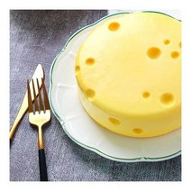 다람쥐스토리 달콤한 에멘탈 치즈 케이크 650g (홀케이크) 회사 탕비실 아이들 간식 카페 디저트 체중관리, 5개