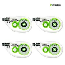 [감동] 바르네 수정테이프 BCT-1158 본품 5개입, 혼합색상, 4개