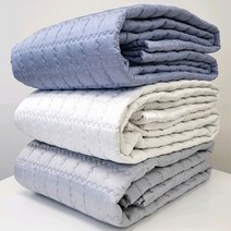 풍기여름 인견 침대패드 겸용 카페트 퀸Q, 인견카페트 Q, 화이트