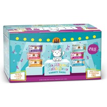 Weruva Classic Pate The Mix Match Game 버라이어티 팩 웻 캣 푸드 3온스 18 count