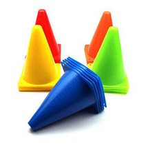 피케이몰 트레이닝용 미니 꼬깔콘 스포츠 훈련 컬러콘, 30개, 랜덤혼합