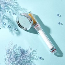 무티리빙 아기 비타민 샤워기 트라이탄 수돗물 염소 석회수 제거, 레몬향, 1개