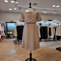 주크 NC13 볼륨소매 투피스느낌 원피스 V222PSE949