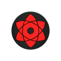 1pcs Sharingan 구두 매력 아카 츠 키 PVC 악어 액세서리 일본 애니메이션 Gibits 방해물 청바지 정원 샌들 장식, [01] 118-15