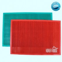 SOCEAN 수영장 미끄럼방지 카페트 90X120CM 목욕탕 깔개 욕실 출입구 벌집 발 매트 바닥 깔판 고무 패드 물기 제거 카펫 논슬립 PVC 미끄럼방지 매트 흙 먼지 털이, 그린