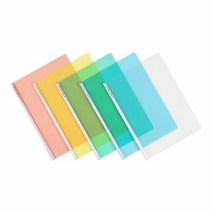 RT 문화 둥근쫄대화일 일반형 A4 10매 팩 투명 F490A-71, 단품