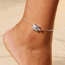 LETAPI 3 개/대 여성을위한 골드 컬러 간단한 체인 Anklets 비치 발 쥬얼리 다리 발목 팔찌 여성 액세서리