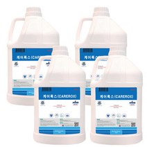 [도그씨] 케어록스 carerox 살균소독제 탈취제 4L x 4개 무알콜제품, 상세 설명 참조