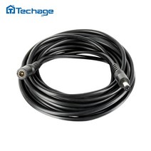연결선 연결잭 긴선 커넥터 Techage 5M/10M DC 연장선 5.5mm x 2.1mm, 1000만